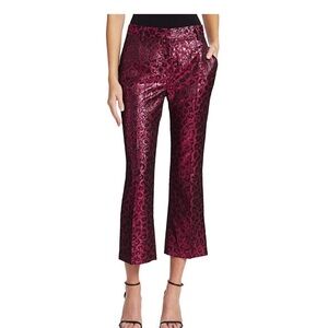 Tanya Taylor Madden Pant - cheetah metallic.